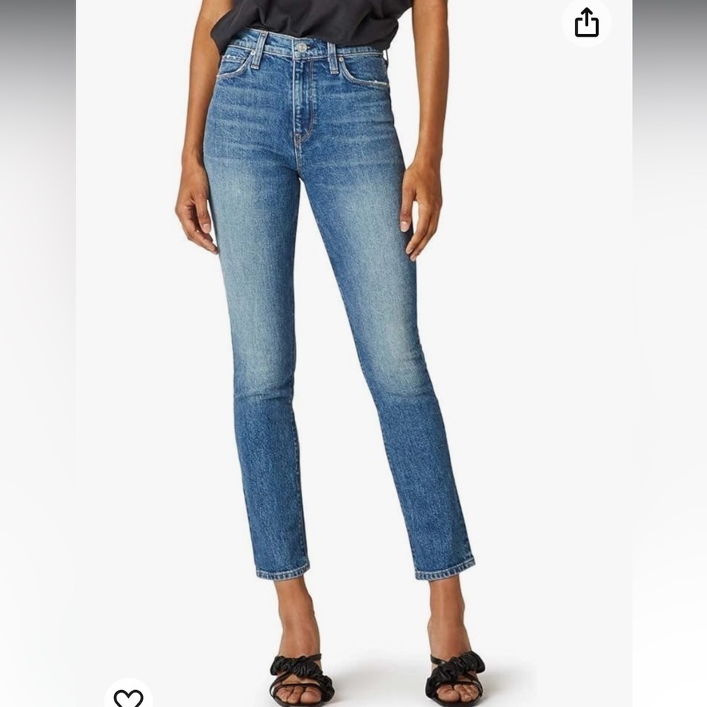 Hudson Holly High Rise Crop Skinny Jeans